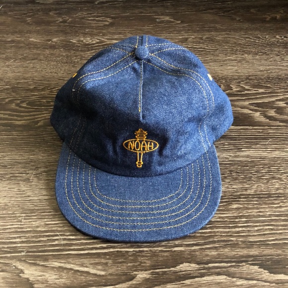 BNWT Noah NY Denim Torch 5-Panel Hat - Picture 3 of 3